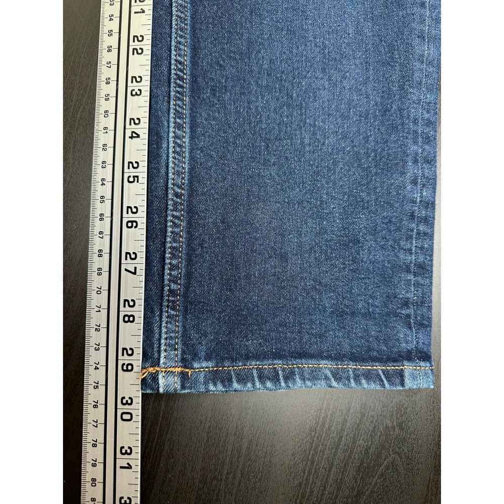 Everlane Uniform The Athletic Jean Mens 30x30 Dark Blue Organic Cotton Denim - Picture 7 of 7